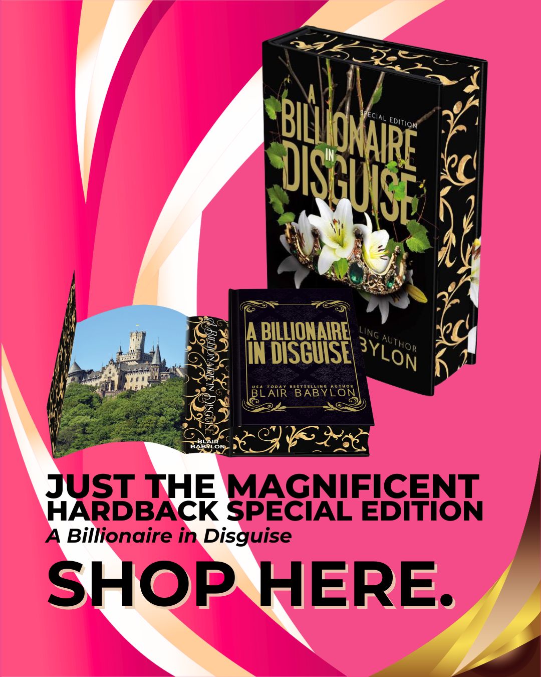 Just the Magnificent Hardback Special Edition of A Billionaire in Disguise