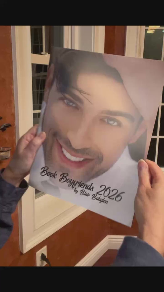 Blair's Book Boyfriends Calendar 2026